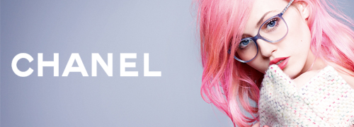 Post image for Karl Lagerfeld fotografeert Charlotte Free voor Chanel Eyewear