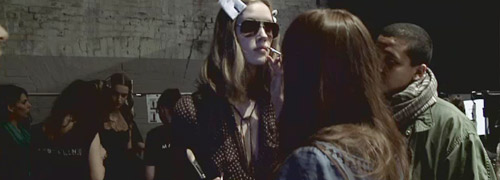 Post image for Backstage at the L’Agence show