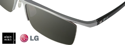 Post image for New 3D glasses by Alain Mikli for LG