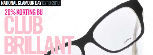 Post image for Club BRILLANT opticiens participeren in National Glamour Day