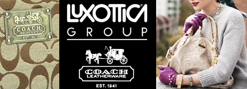 Post image for Luxottica verwerft licentie Coach
