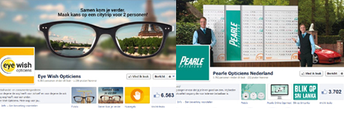 Post image for Pearle and Eyewish active at Facebook