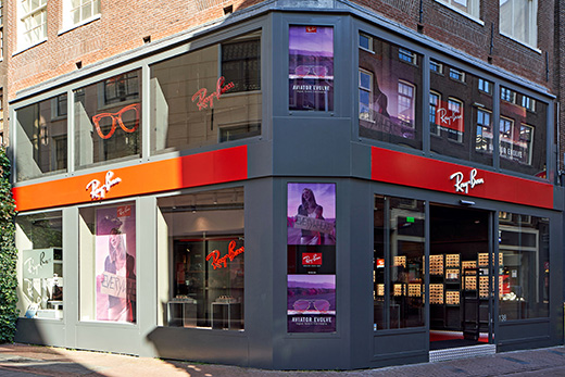 Motivatie doneren factor Ray-Ban winkel in Amsterdam officieel geopend — Vision Today