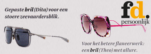 Post image for Theo, Dita, Cazal en tal van andere topmerken in de media