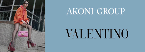 Post image for Modehuis Valentino tekent licentieovereenkomst met Akoni