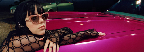 Post image for Vintage Glamour: Billie Eilish is het nieuwe gezicht van Gucci Eyewear