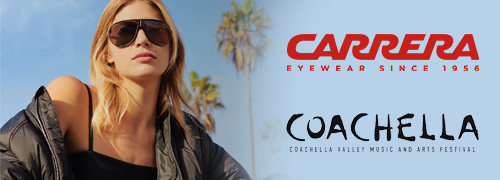 Post image for Carrera officieel eyewear partner van Coachella festival