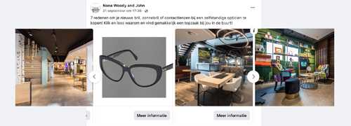 Post image for NanaWoody&John en de partnerwinkels breken online weer een lans voor de zelfstandige opticien