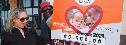 Post image for Fantastische bijdrages van Bobo’s/Serengeti en Max voor Ogen aan Orange Babies project